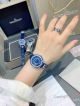 Copy Jaeger LeCoultre Rendez-Vous Stainless Steel Blue Diamond Bezel Quartz Watch (6)_th.jpg